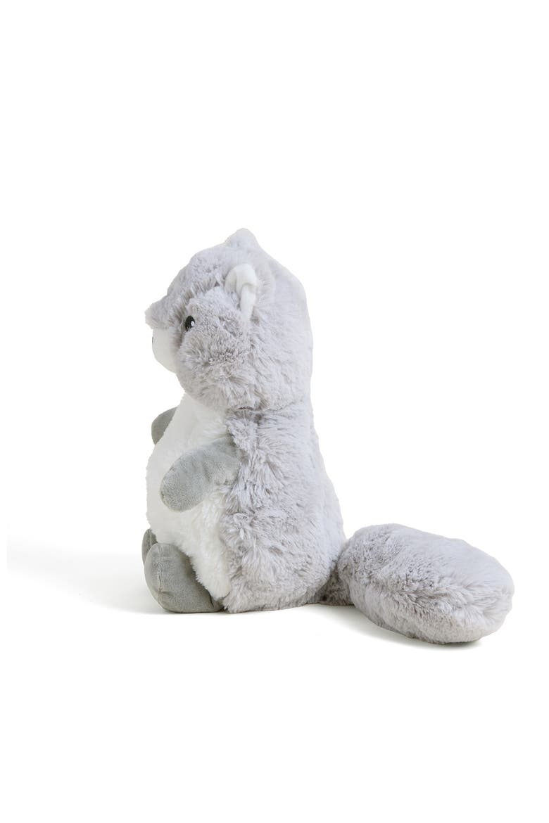 Squirrel Pet Toy Warmies, Alternate, color, Medium Gray