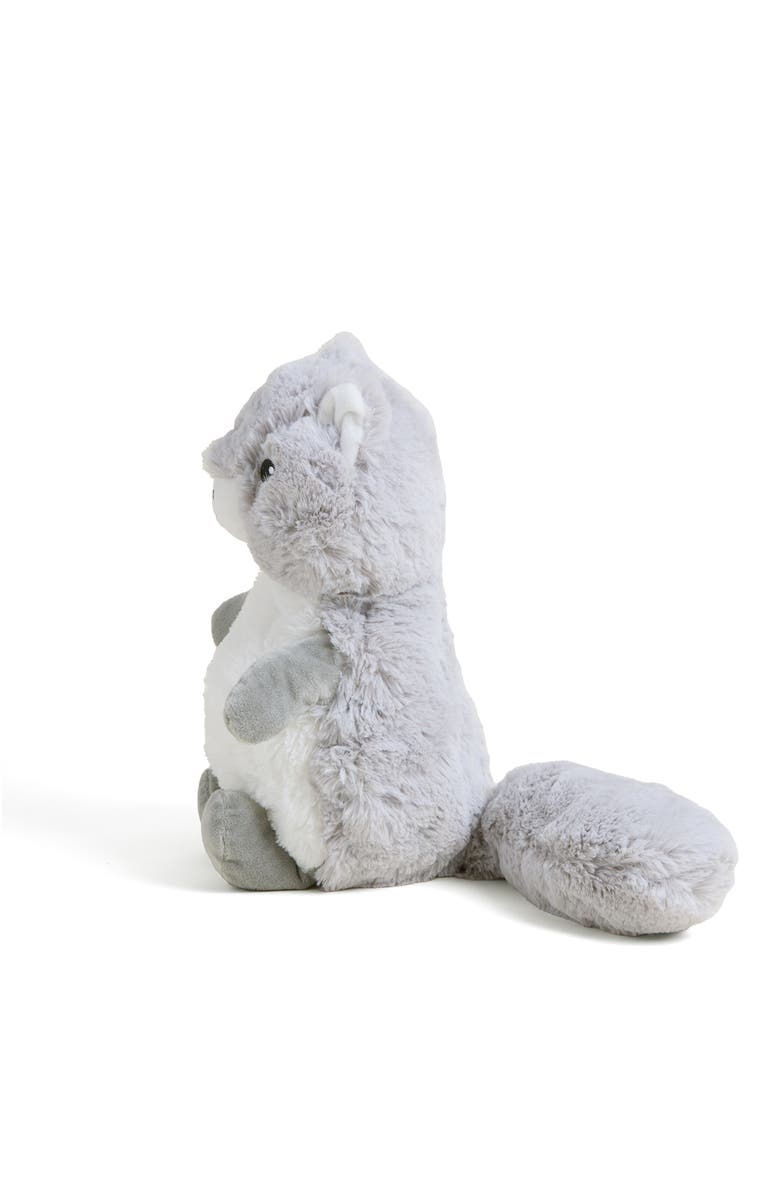 Warmies Squirrel Pet Toy Warmies, Alternate, color, Medium Gray