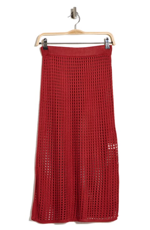 Crochet Cover-Up Skirt