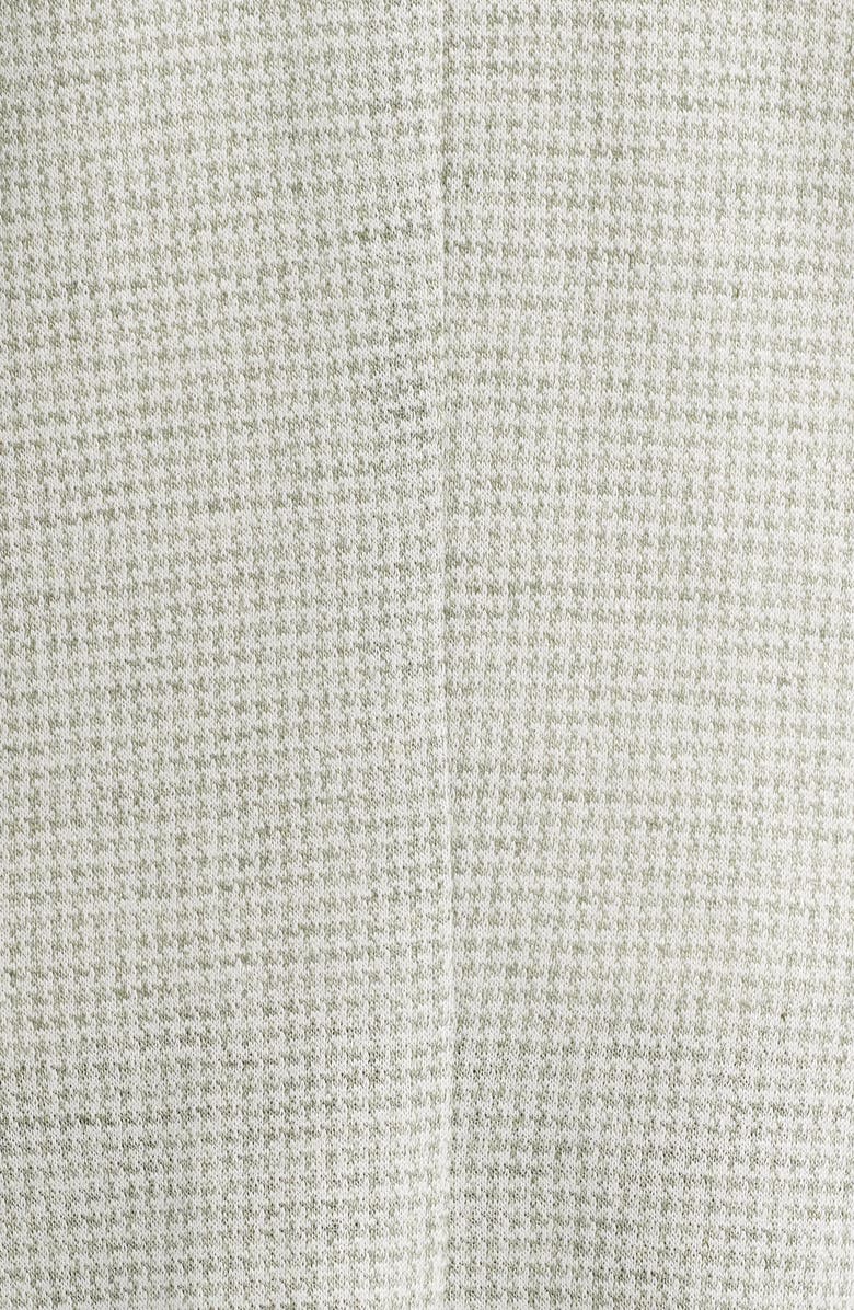 Jack Victor Hampton Cream & Green Houndstooth Knit Linen & Cotton Sport Coat, Alternate, color, Sage