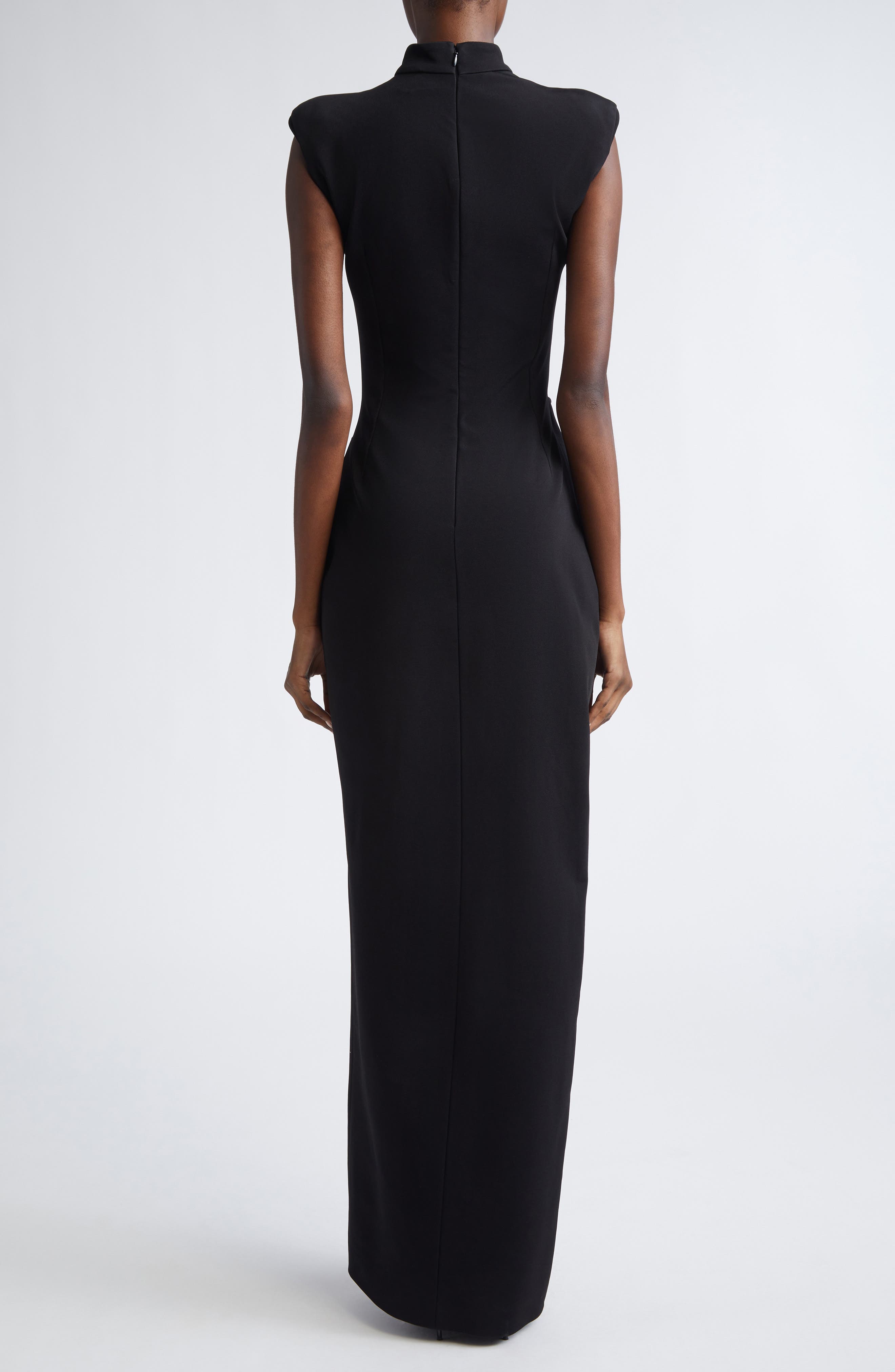 Zipped Compact Jersey Dress - image 2