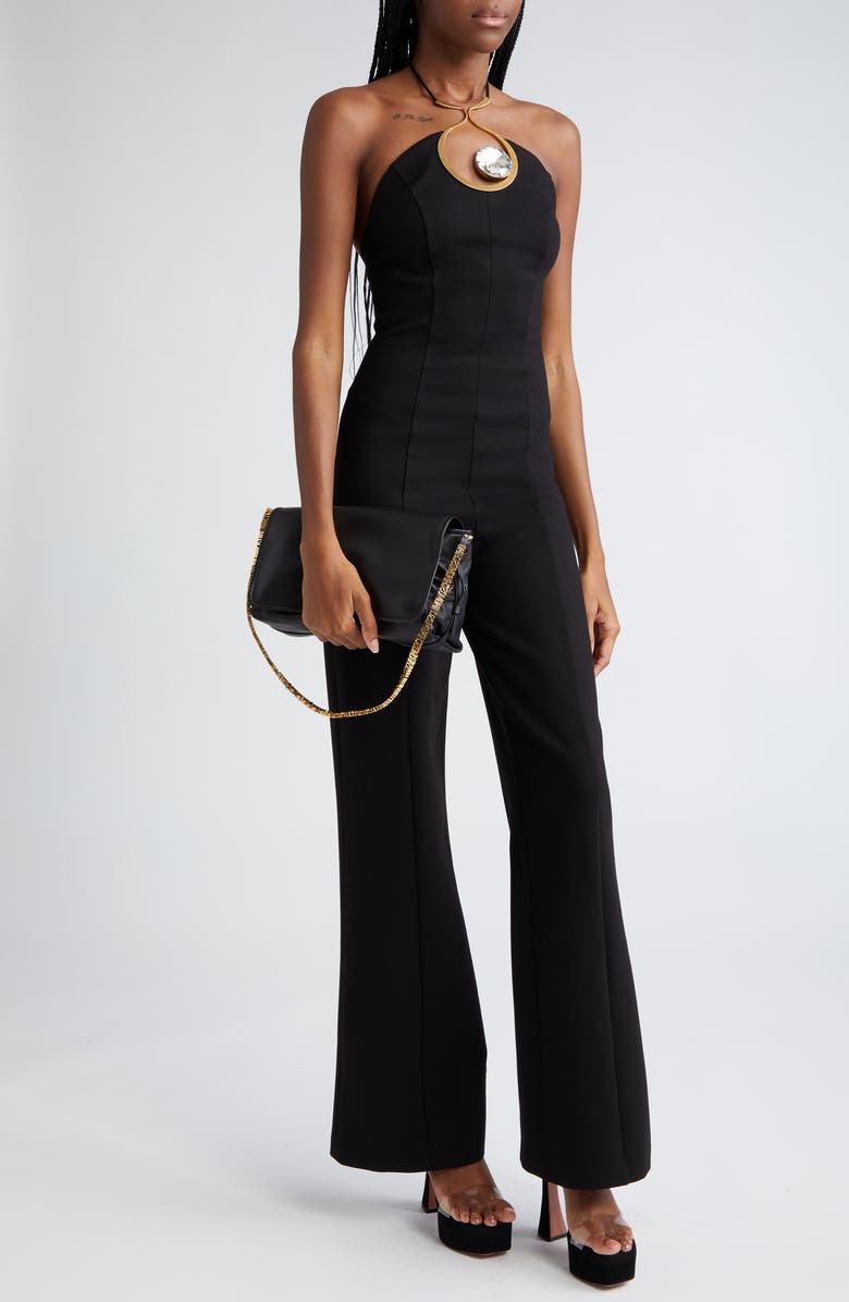 Moschino Mini Logo Strap Crossbody Bag, Alternate, color,