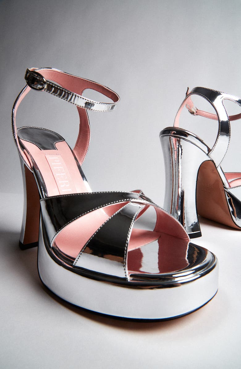 Piferi Miranda Ankle Strap Platform Sandal, Alternate, color,