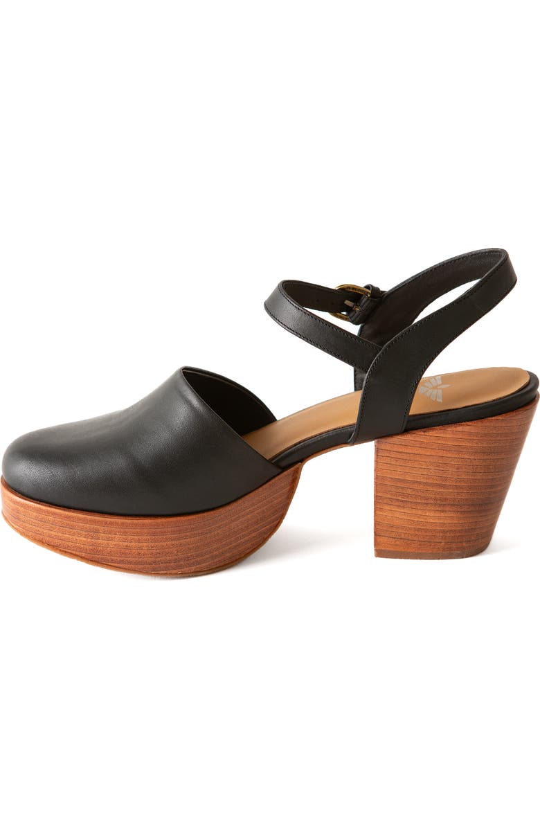 Fortress Willow Mary Jane Platform Clog, Alternate, color, Black