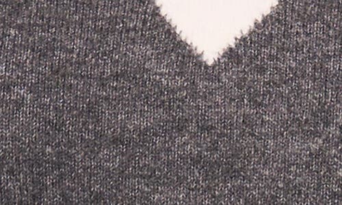 Cece All Over Heart Short Sleeve Sweater In Multi