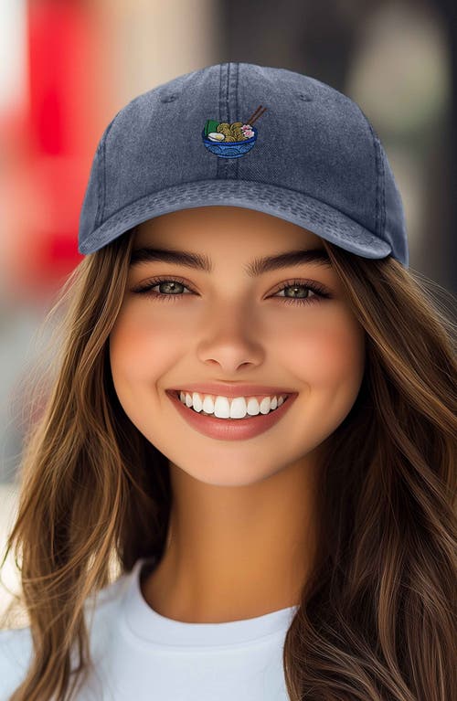 DALIX DALIX NOODLES EMBROIDERED CASUAL CAP 