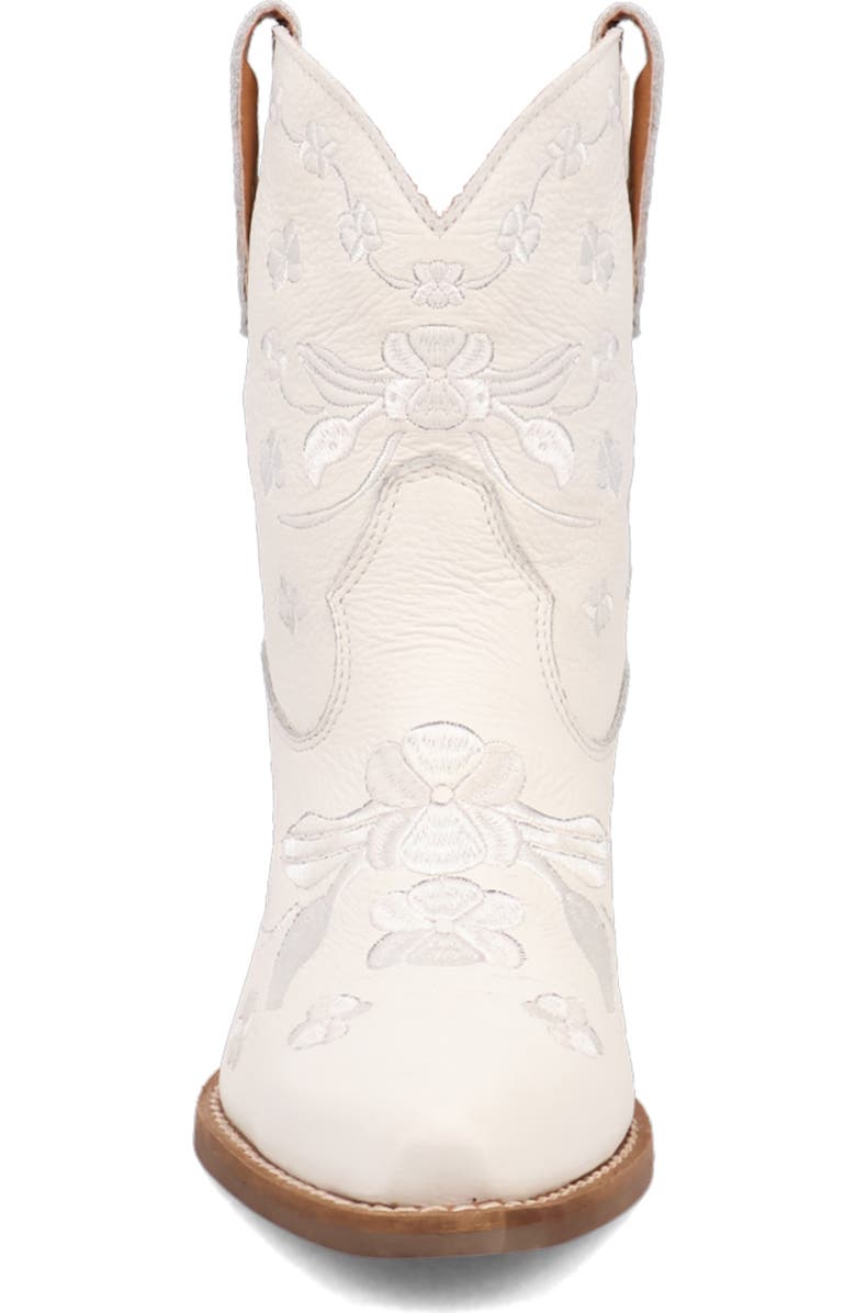 Dingo Sweetheart Western Boot, Alternate, color, White