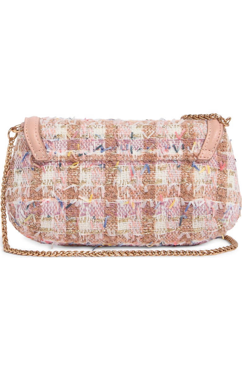 Sam Edelman Jasmine Small Flap Shoulder Bag, Alternate, color, Pink Sand