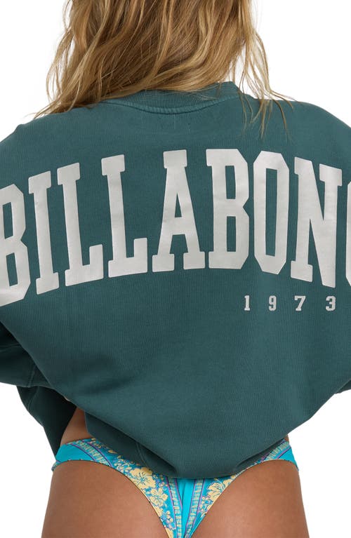 Billabong Don't Forget Crewneck Sweatshirt In Blue