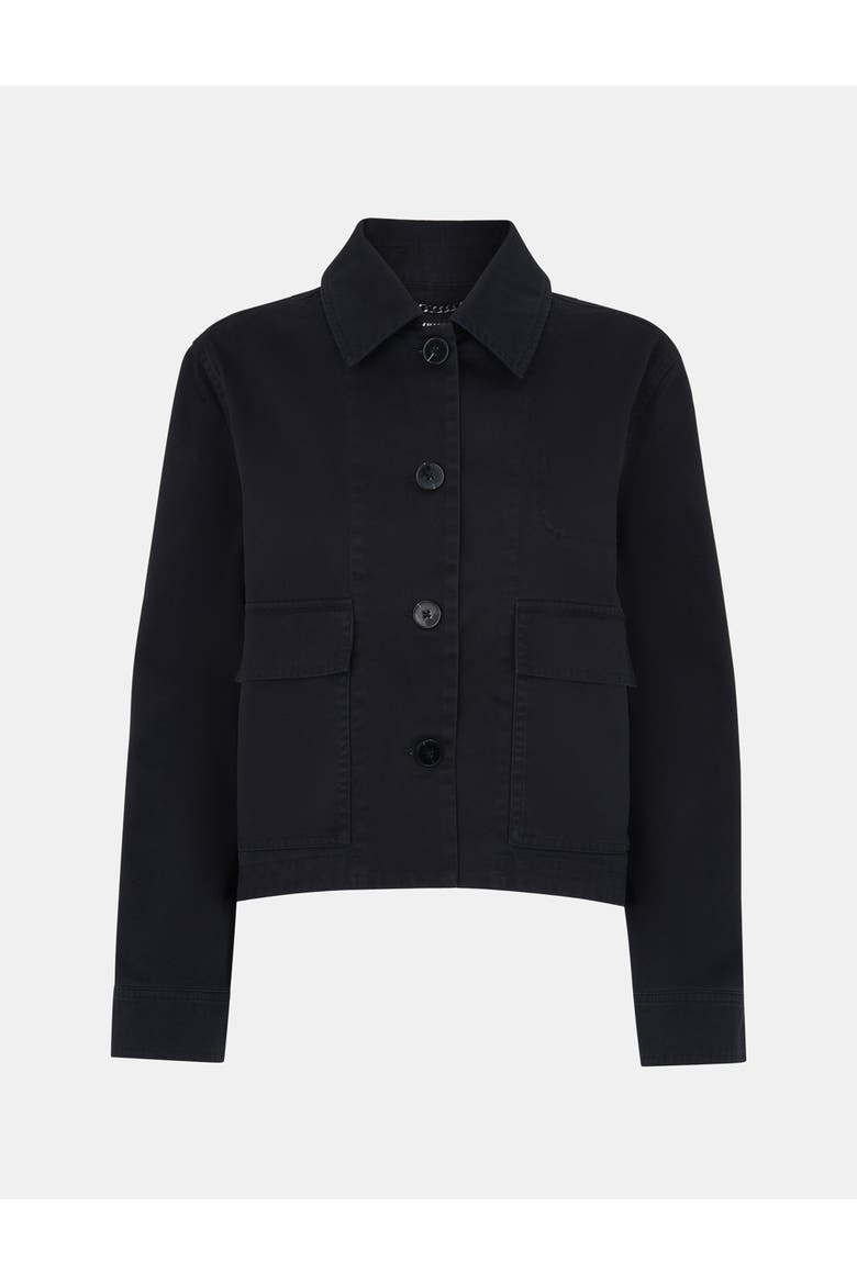 Marie Casual Jacket, Alternate, color, Washed Black