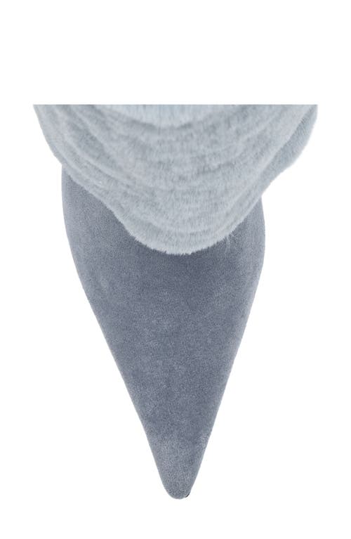 Jeffrey Campbell Fennec Faux Fur Cuff Bootie In Multi