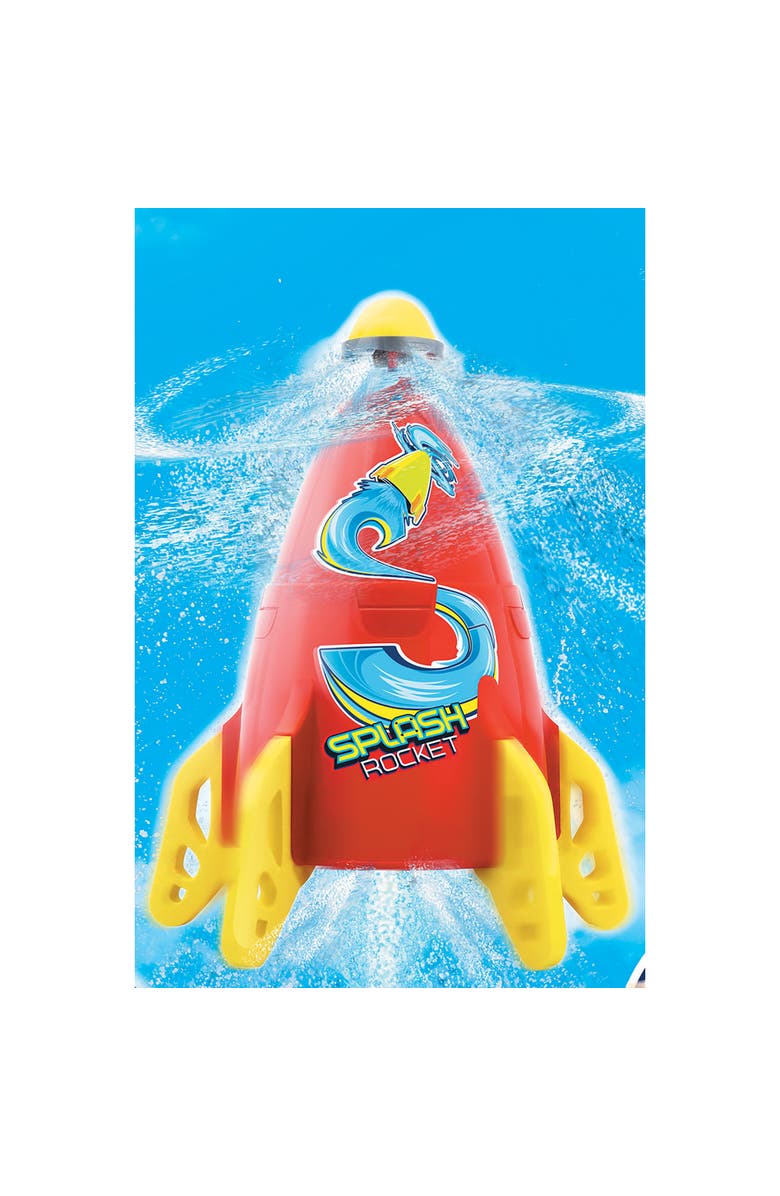 Lanard Water Powered Splash Rocket Sprinkler, Hovers & Sprays, Outdoor Toy, Alternate, color, Multicolored