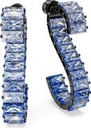 Swarovski Matrix S-Shaped Drop Earrings