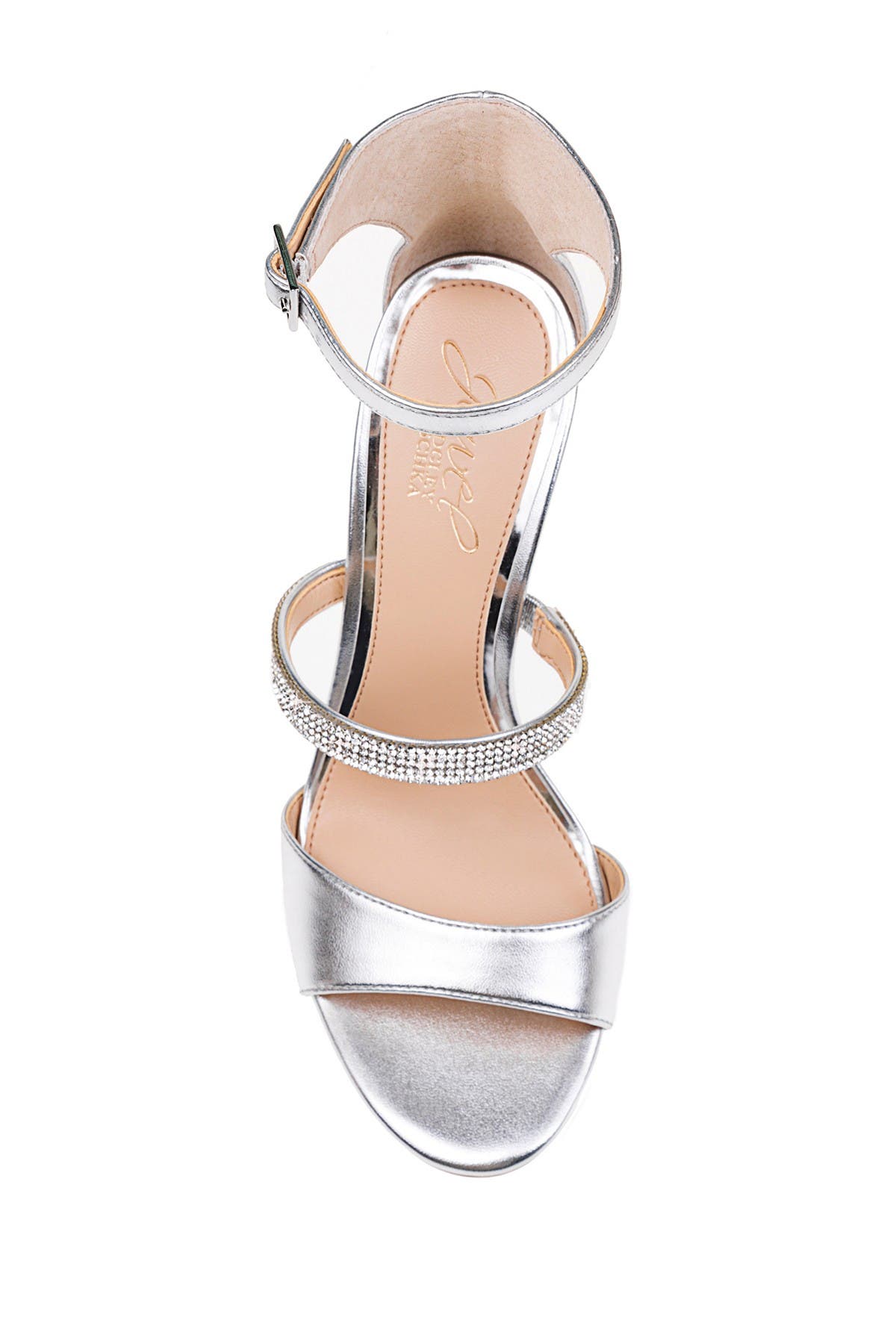 Jewel Badgley Mischka Rihanna II Embellished Stiletto Sandal, Alternate, color, 