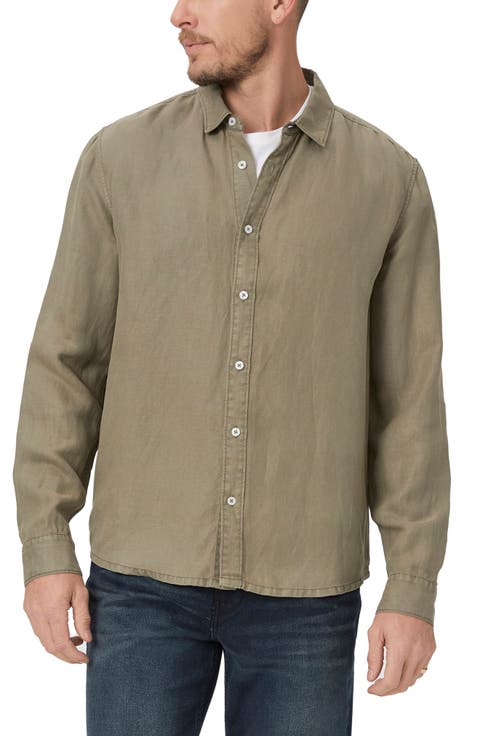Peters Linen & Lyocell Button-Up Shirt