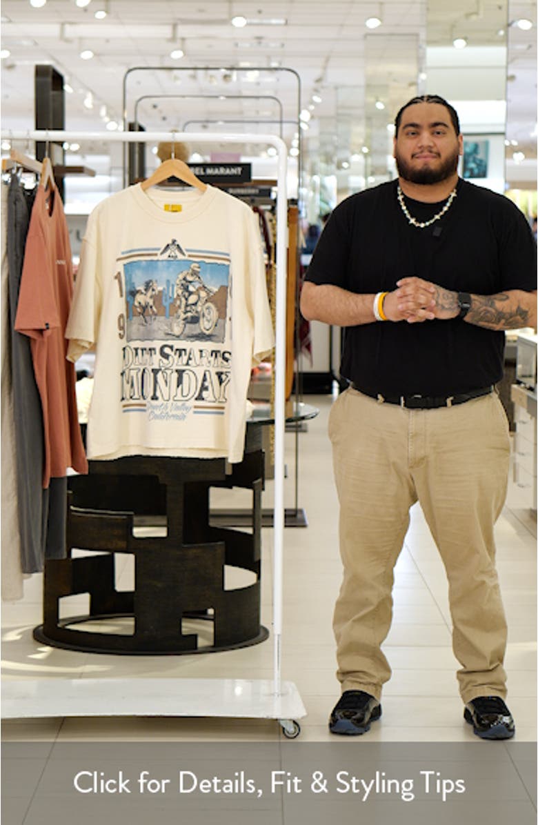 '81 Racing Cotton Graphic T-Shirt, sales video thumbnail