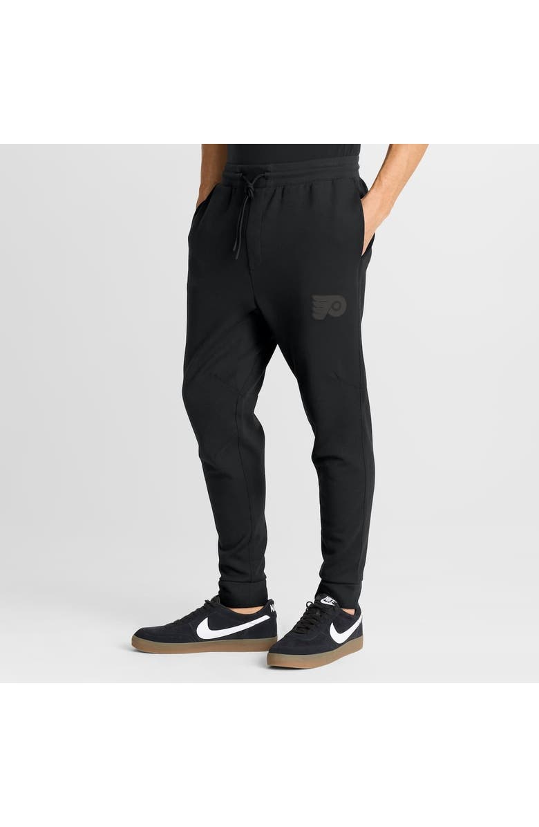 FANATICS Men's Fanatics Black Philadelphia Flyers Authentic Pro Road Tri-Blend Joggers, Alternate, color, Black