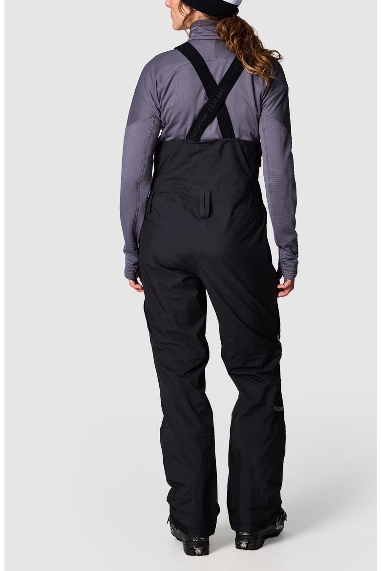 Carbide Waterproof Tall Bibs, Alternate, color, SOLID BLACK
