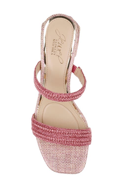 Jewel Badgley Mischka Heat Slide Sandal