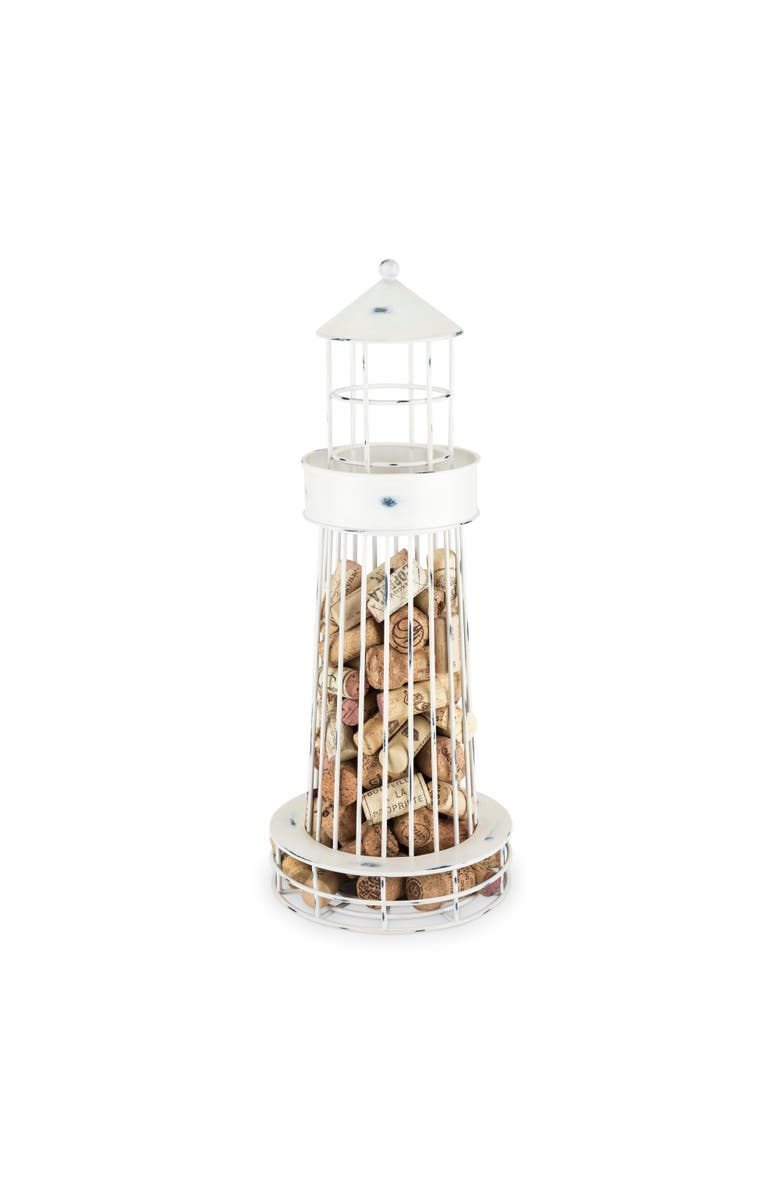 TWINE Lighthouse Cork Holder, Main, color, White