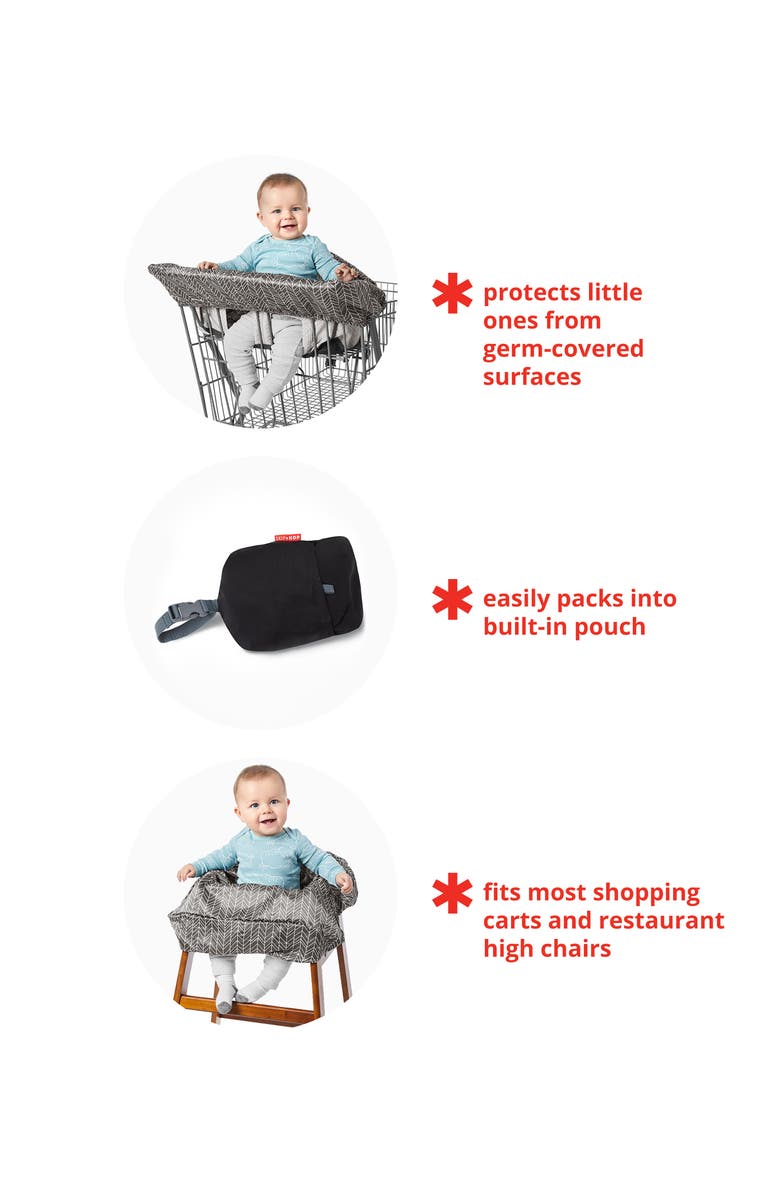 Skip Hop Shopping Cart & Highchair Cover, Alternate, color,