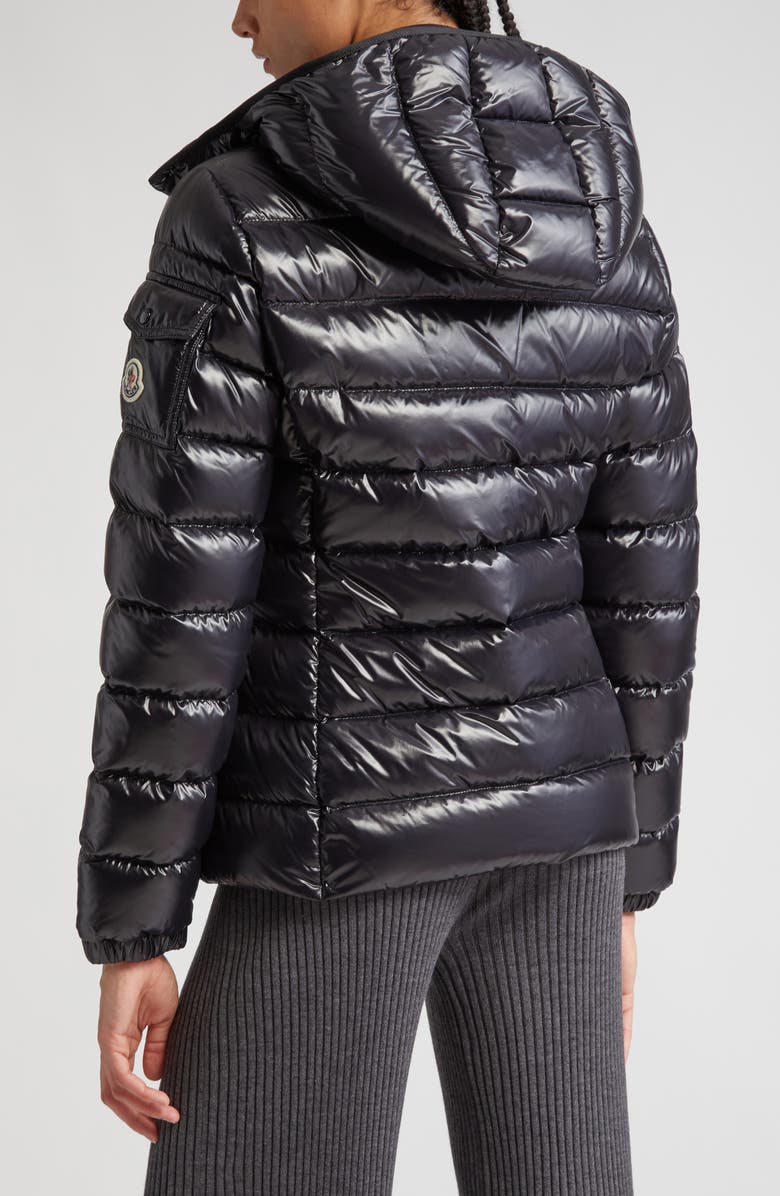 Moncler Bady Water Resistant Down Puffer Jacket, Alternate, color, Black