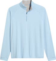 johnnie-O Freeborne PREP-FORMANCE Quarter Zip Pullover