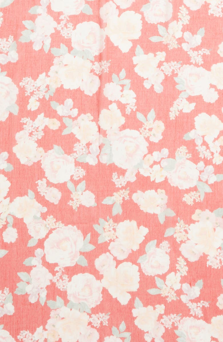 Rachel Parcell Floral Modal & Silk Scarf, Alternate, color, 