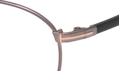 Tom Ford 54mm Pilot Optical Glasses In Ruthenium