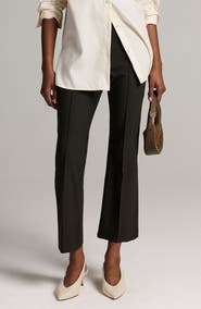 Vince Niki Mid Rise Crop Flare Pants