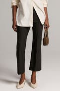 Vince Niki Mid Rise Crop Flare Pants