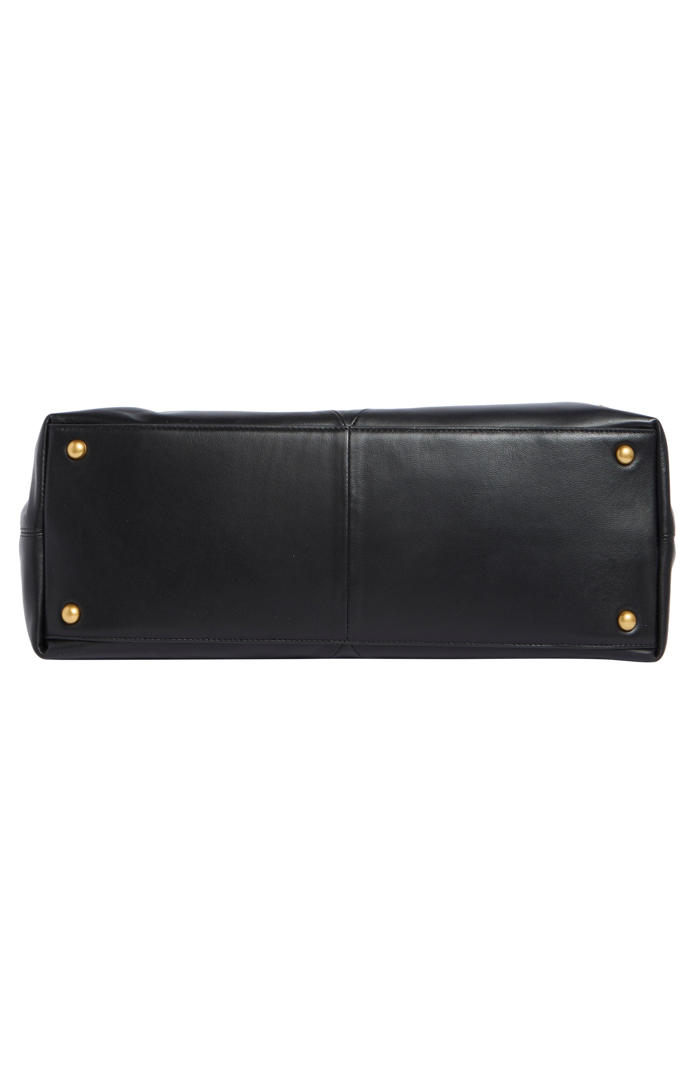 Mylah Leather Hobo, Alternate, color, BLACK KOREAN NAPPA LE