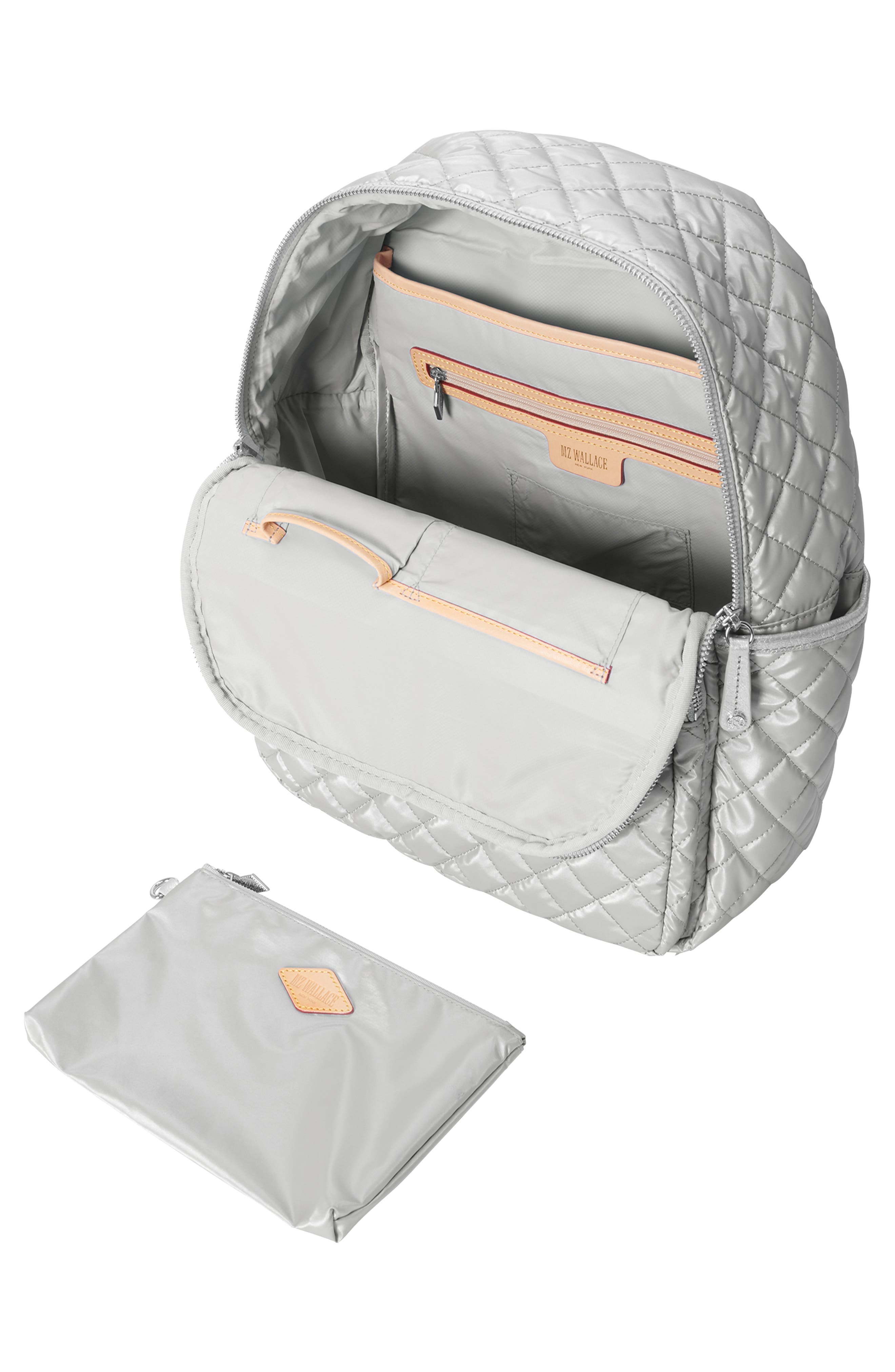 MZ Wallace Crosby Quilted Backpack, Alternate, color, 