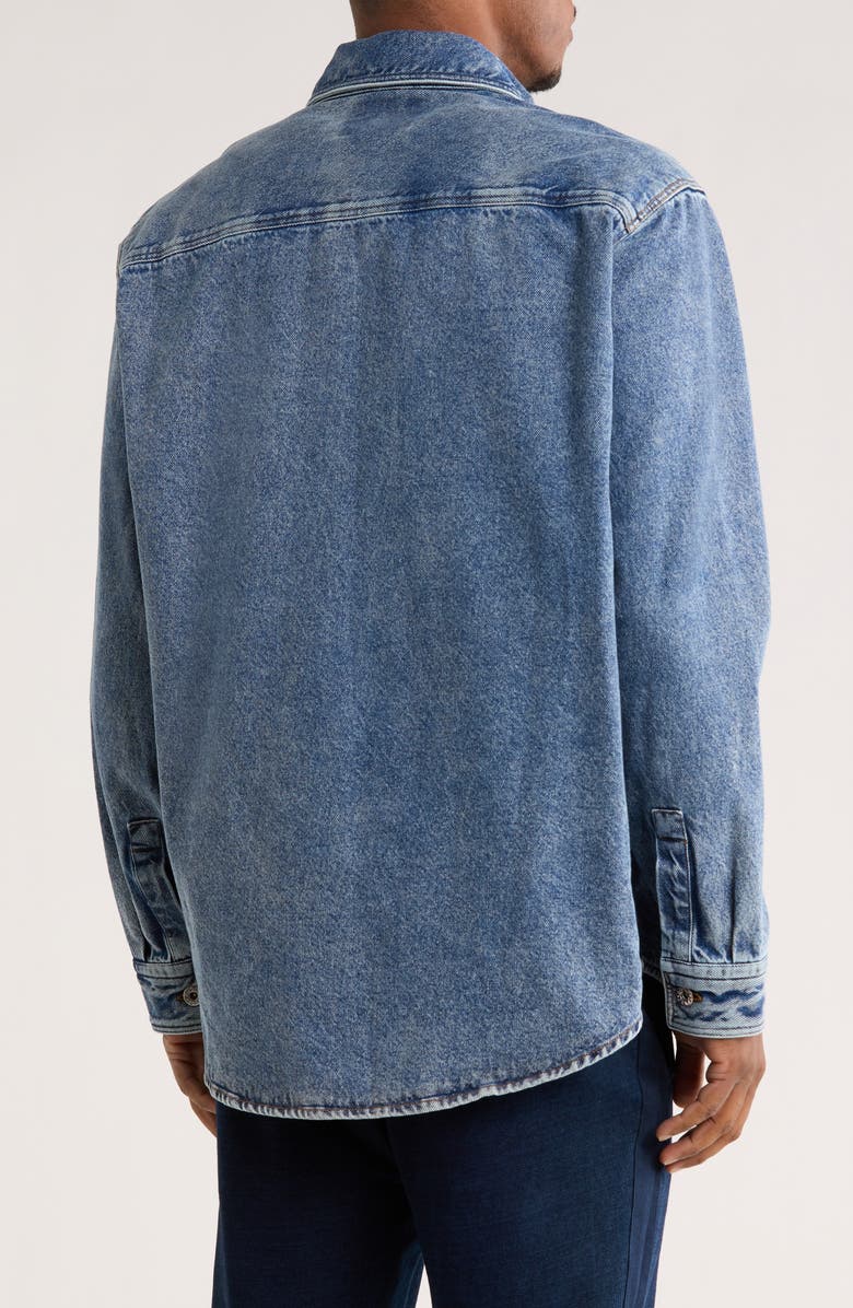 BOSS Ebolt Snap Jacket, Alternate, color, Navy