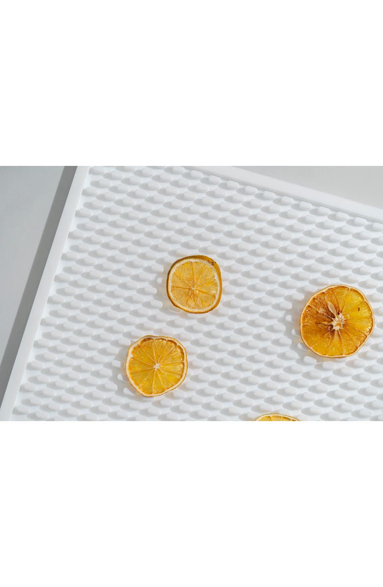 A Bar Above White Silicone Bar Mat, 12x18", Alternate, color, White