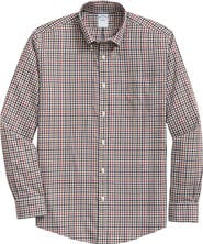 Brooks Brothers Regular Fit Twill Non-Iron Stretch Button-Down Shirt