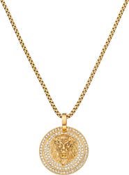 EYE CANDY LOS ANGELES Men's Premium Collection Orion Lion Pendant Necklace