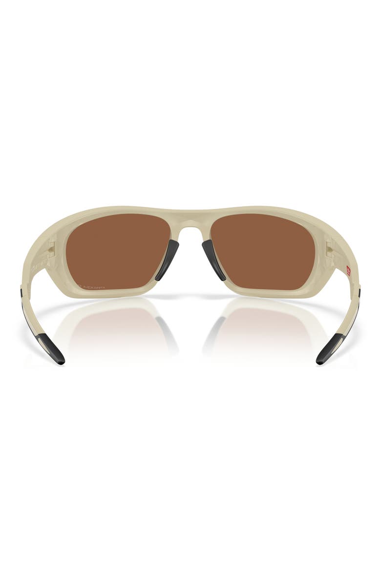 Lateralis 60mm Prizm™ Polarized Rectangular Sunglasses, Alternate, color, BONE