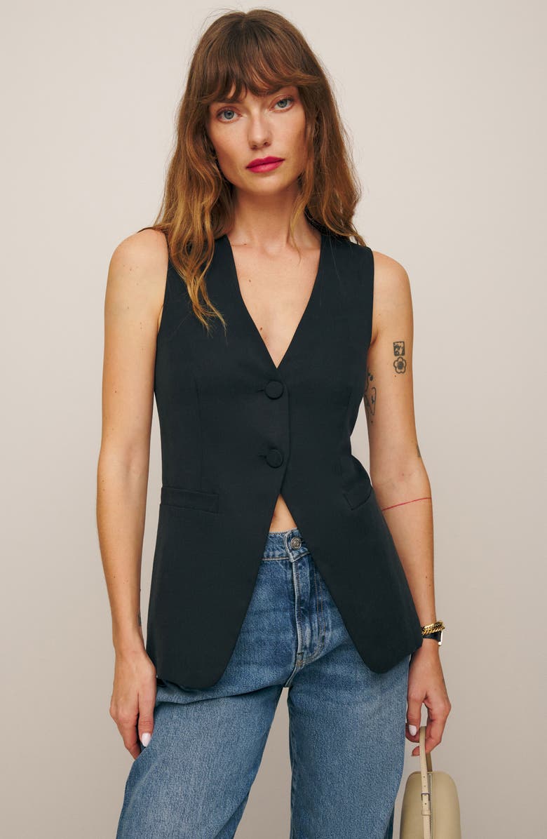 Reformation Casey Vest, Alternate, color, 