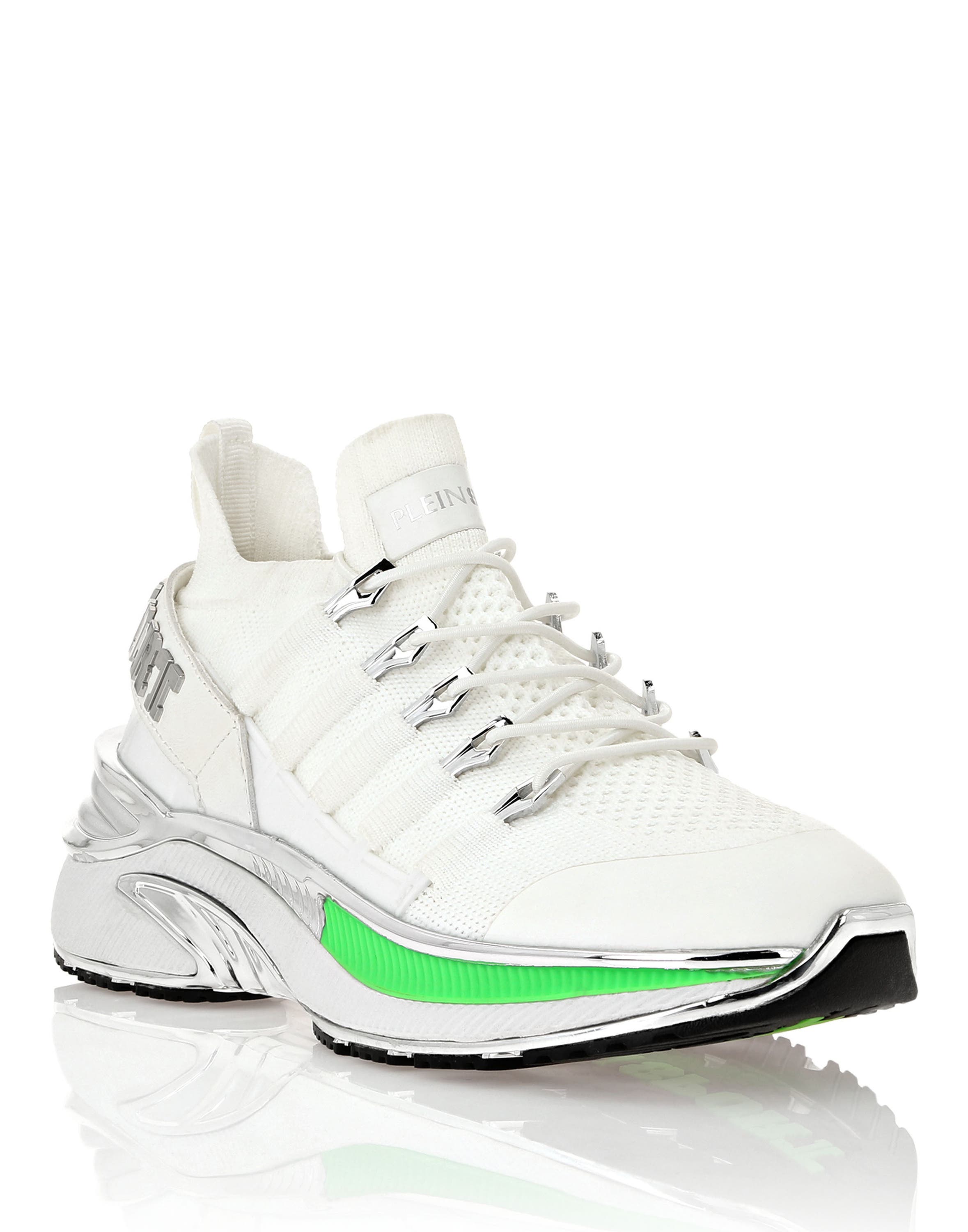 Runner Chrome Surfer Unisex, Alternate, color, White/greenfluo