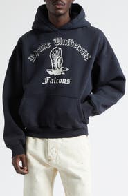 Rhude Collegiate Falcons French Terry Graphic Hoodie