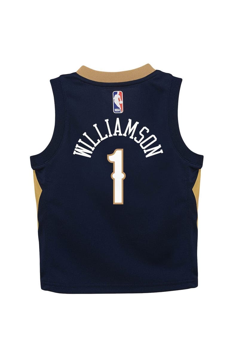 Nike Toddler Nike Zion Williamson Navy New Orleans Pelicans Replica Jersey - Icon Edition, Alternate, color, Navy