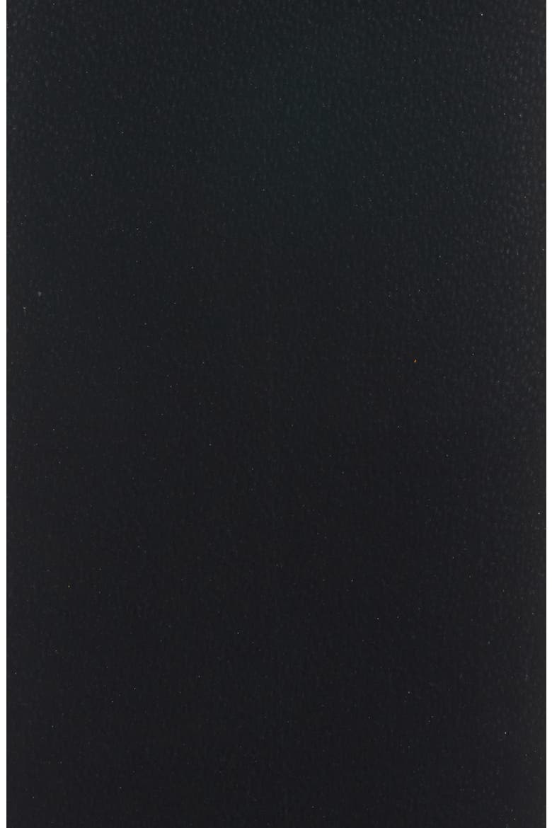 Column Leather Belt, Alternate, color, 1B00P-BLACK-PALLADIUM