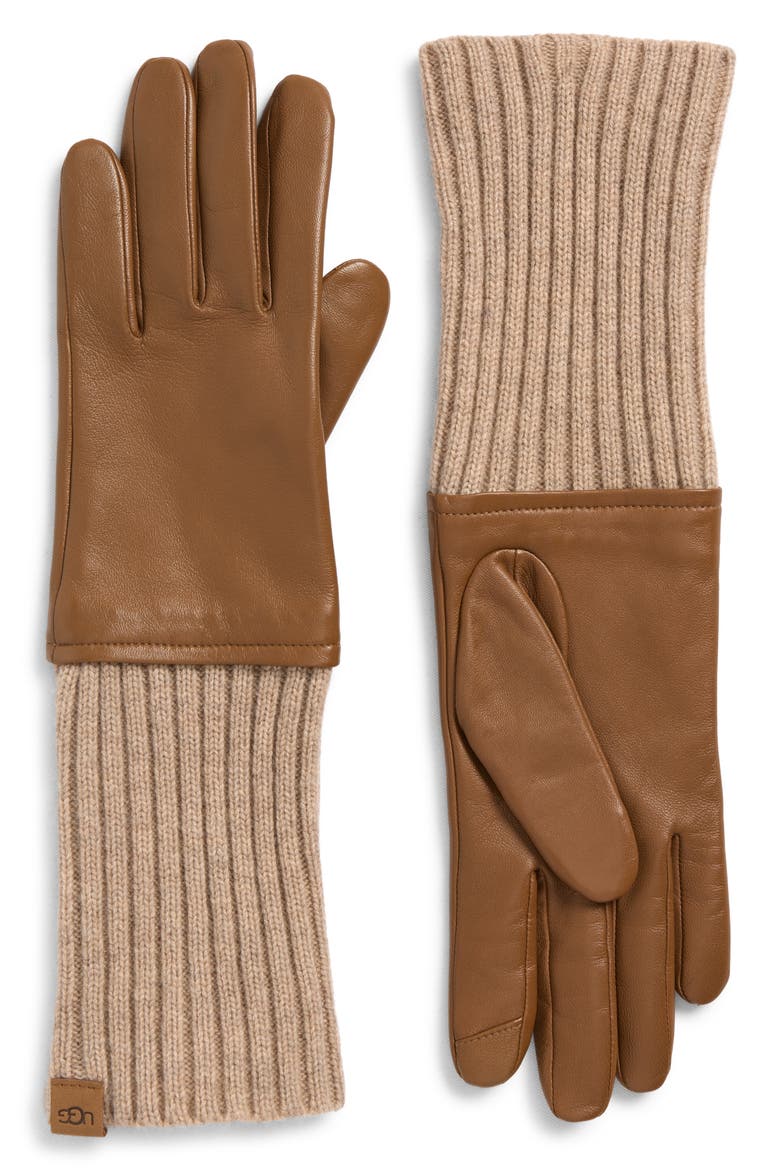 Luxe Gloves, Main, color, SAND CASTLE