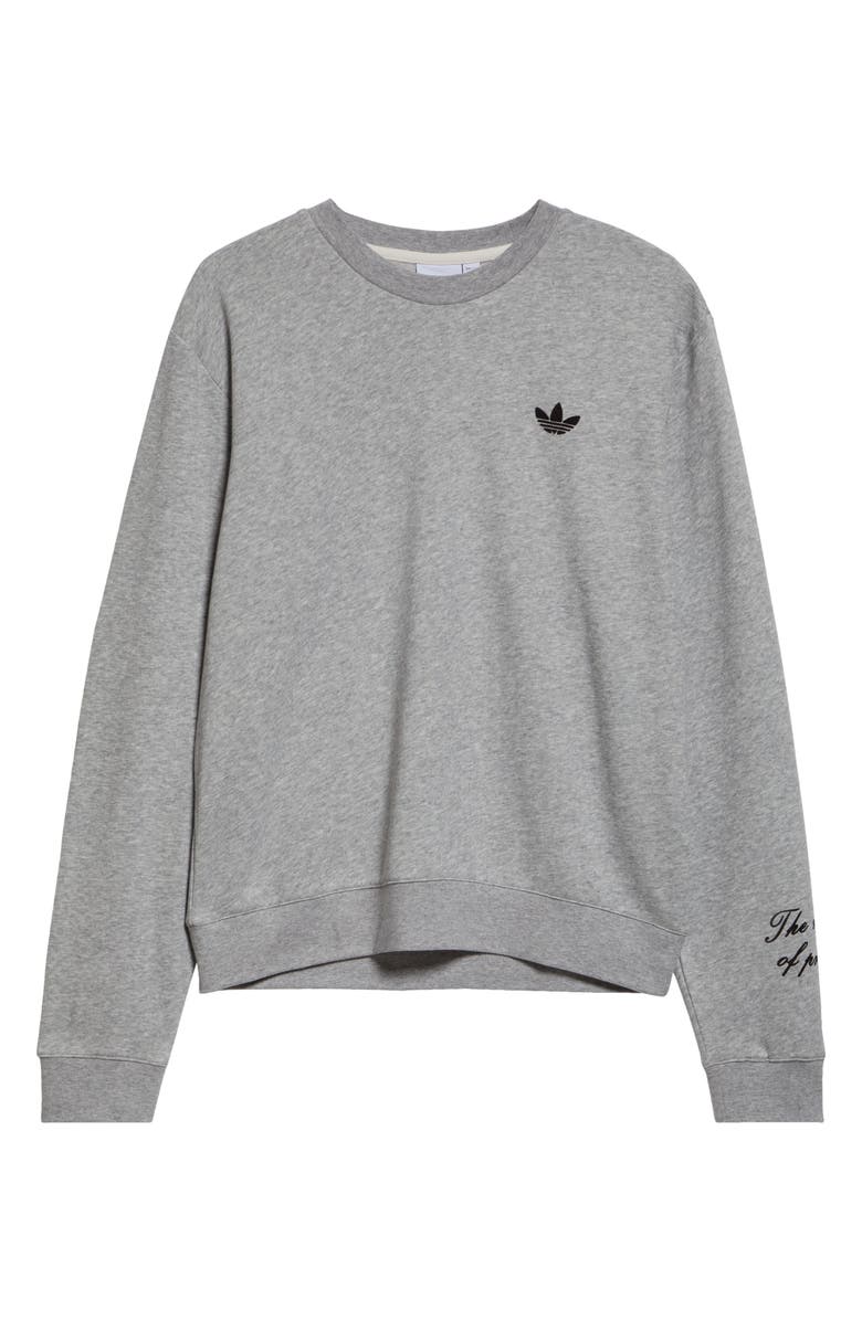 ADIDAS X WALES BONNER x Wales Bonner Trefoil Logo Sweatshirt, Alternate, color,