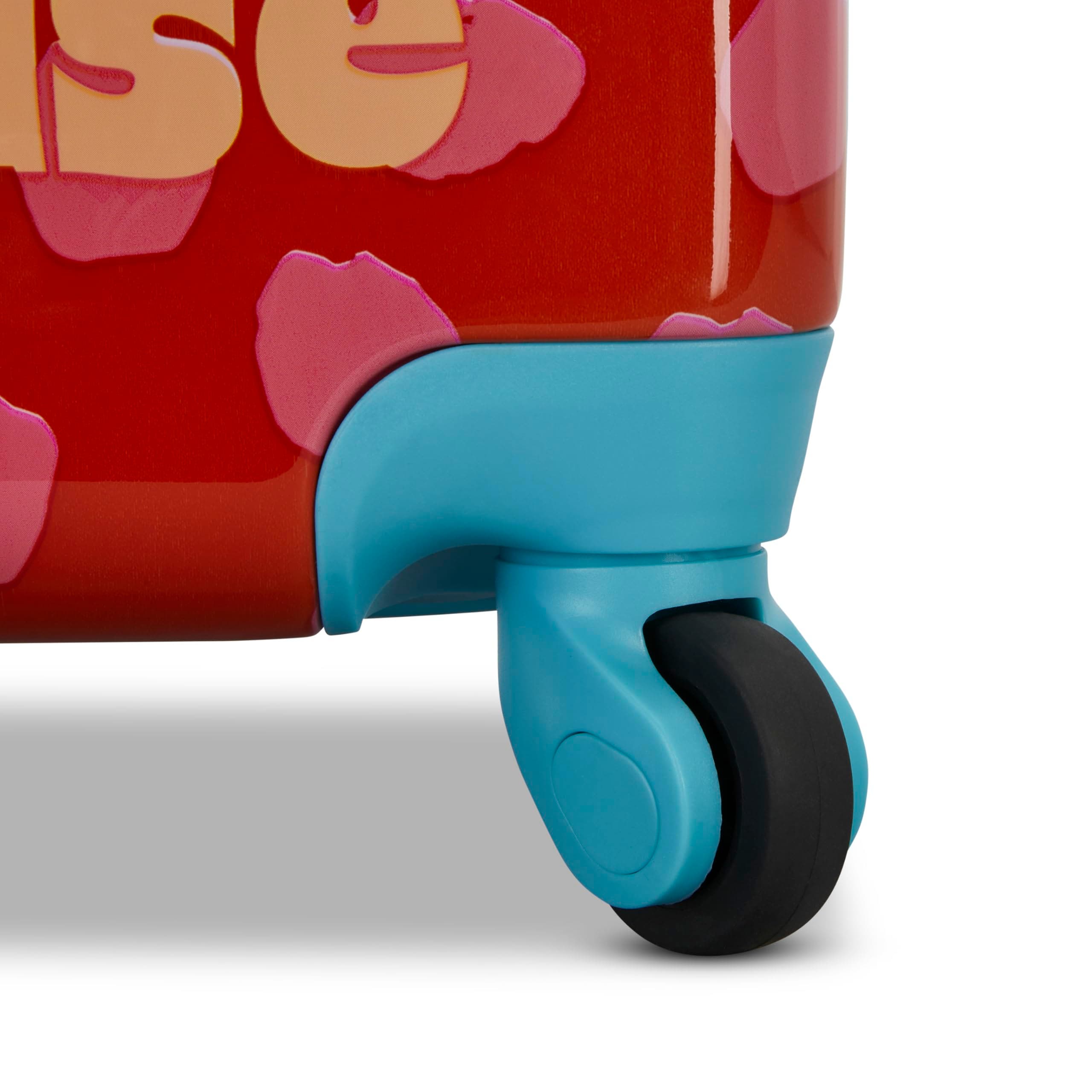 AMERICAN TOURISTER Disney Hardside Carry on 18 Inch Luggage with Spinner Wheels, Alternate, color, Stitch