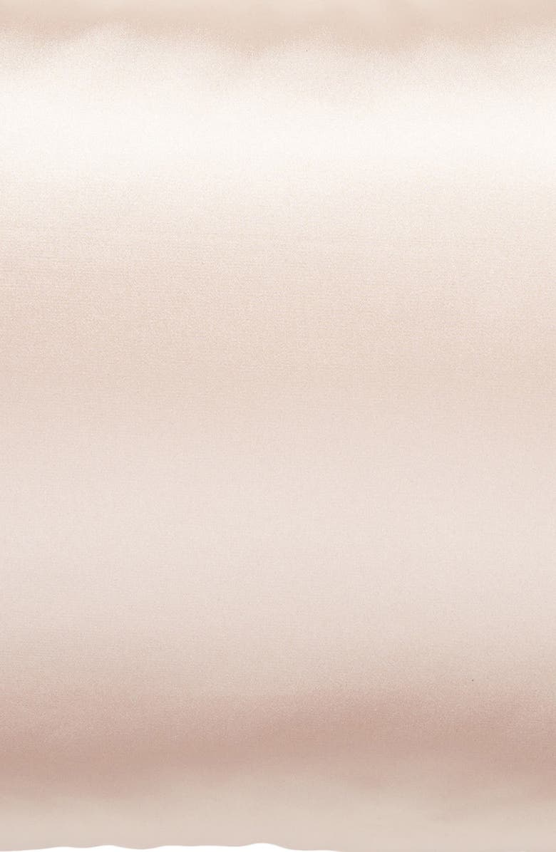Kitsch Satin Pillowcase, Alternate, color, Blush