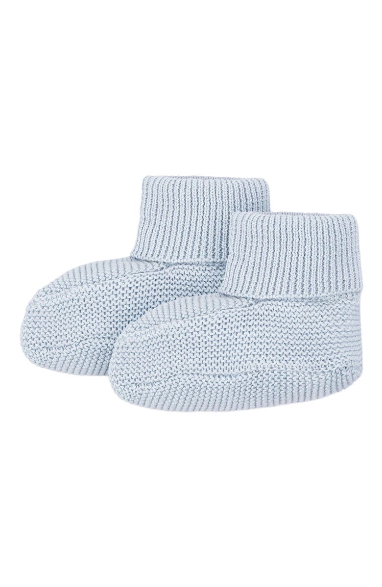 Hope 
Henry Baby Organic Sweater Beanie and Bootie Set, Infant, Alternate, color, Airy Blue Beanie Set