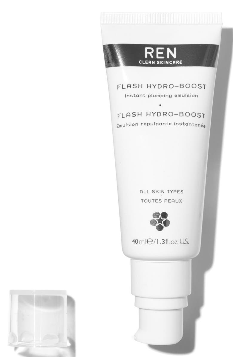 REN Clean Skincare Flash Hydro-Boost Instant Plumping Emulsion, Alternate, color,
