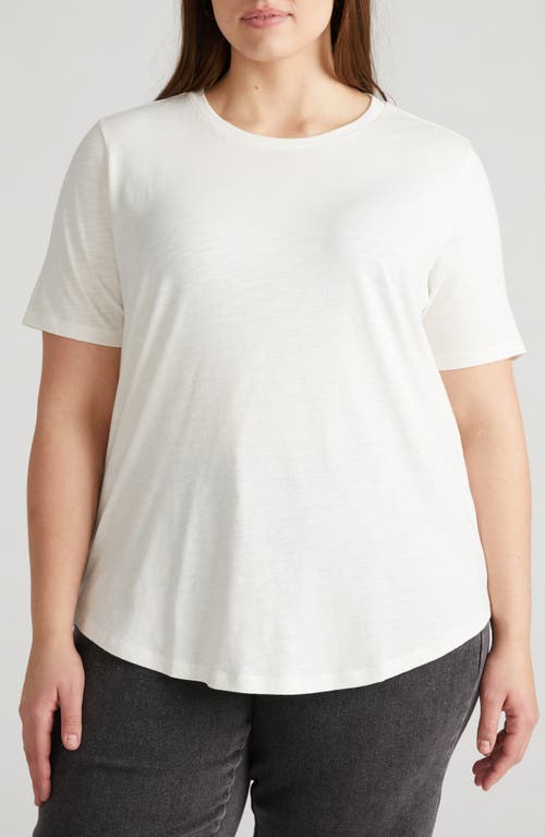 Universal Standard Light As Air Tee Rex T-shirt In Vapor